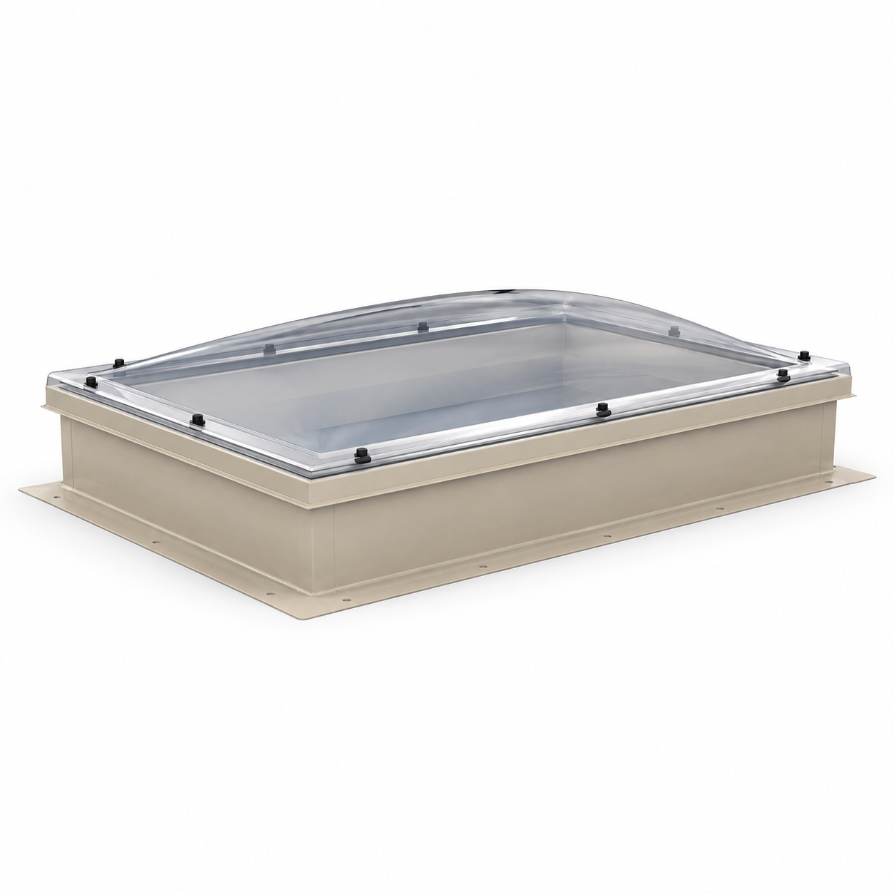 Skylights for shipping containers