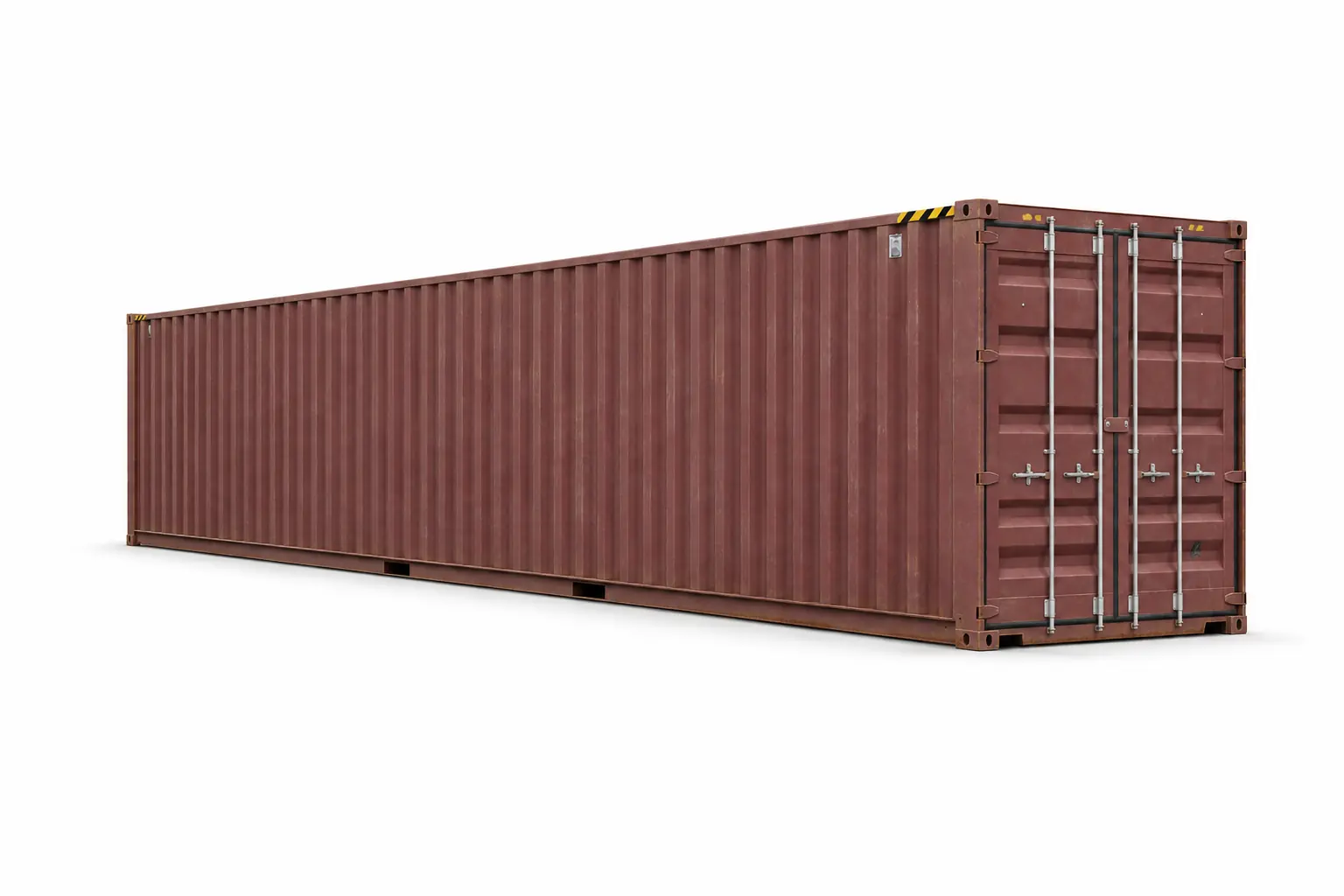 Illustrative 40-foot storage container.